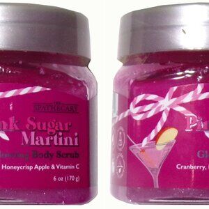 Spathecary Body Scrubs Pink Sugar Martini Glowing (Set of 2)